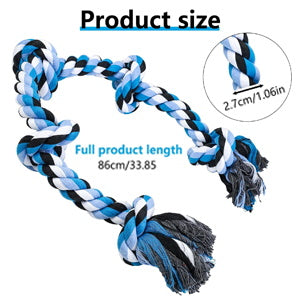 35" Indestructible Dog Rope Toy
