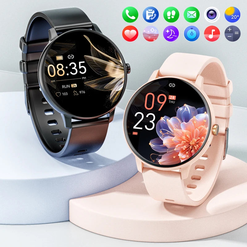 Karchilor 2024 Women’s Smartwatch Bluetooth Call 1.39" Touch Screen