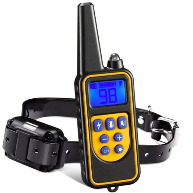 Electric Pet Training Collar with Remote Control