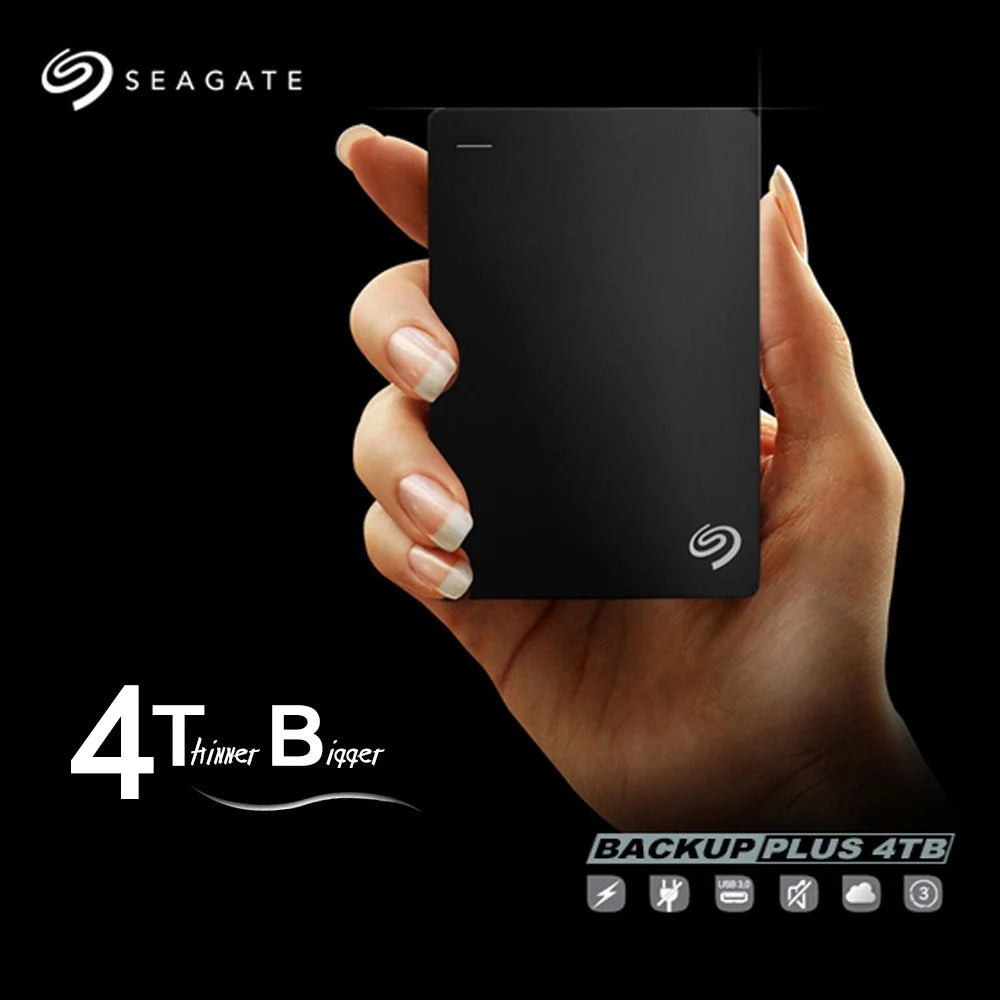 Seagate Portable External Backup Hard Disk