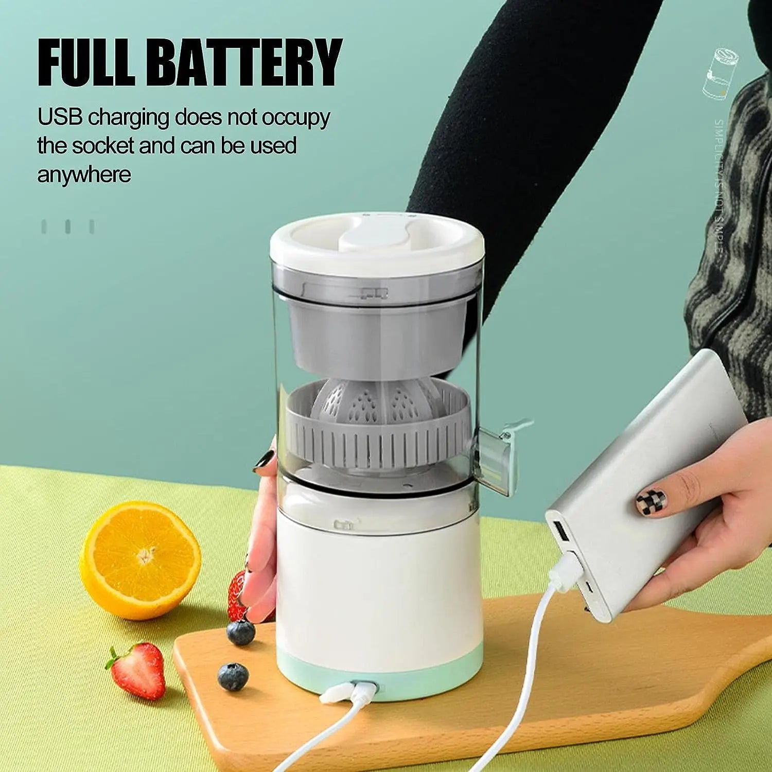 electric juicer rechargeable