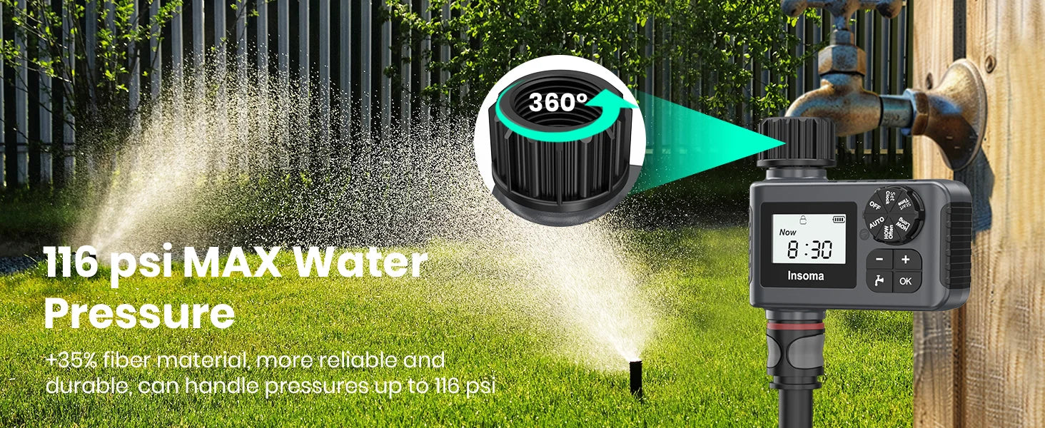 Programmable Hose Faucet Timer