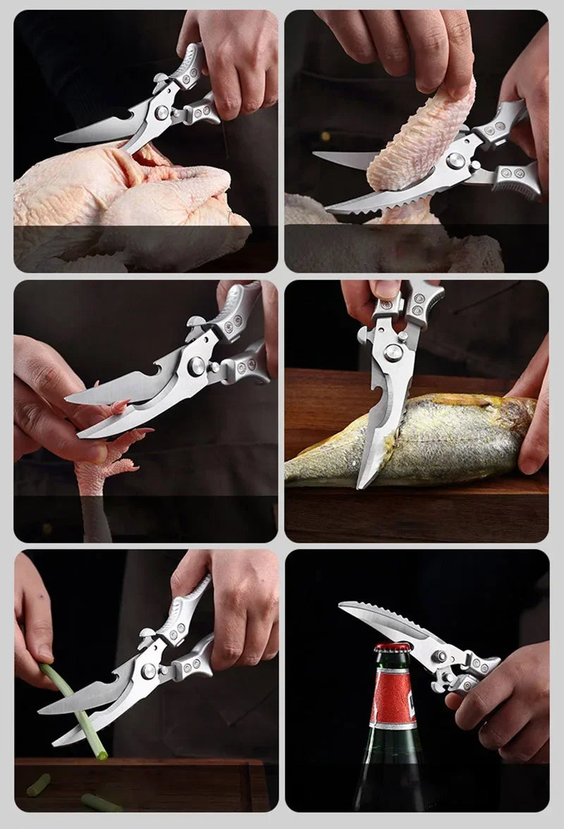 Chicken Bone Scissors Professional Upgraded Poultry Shears