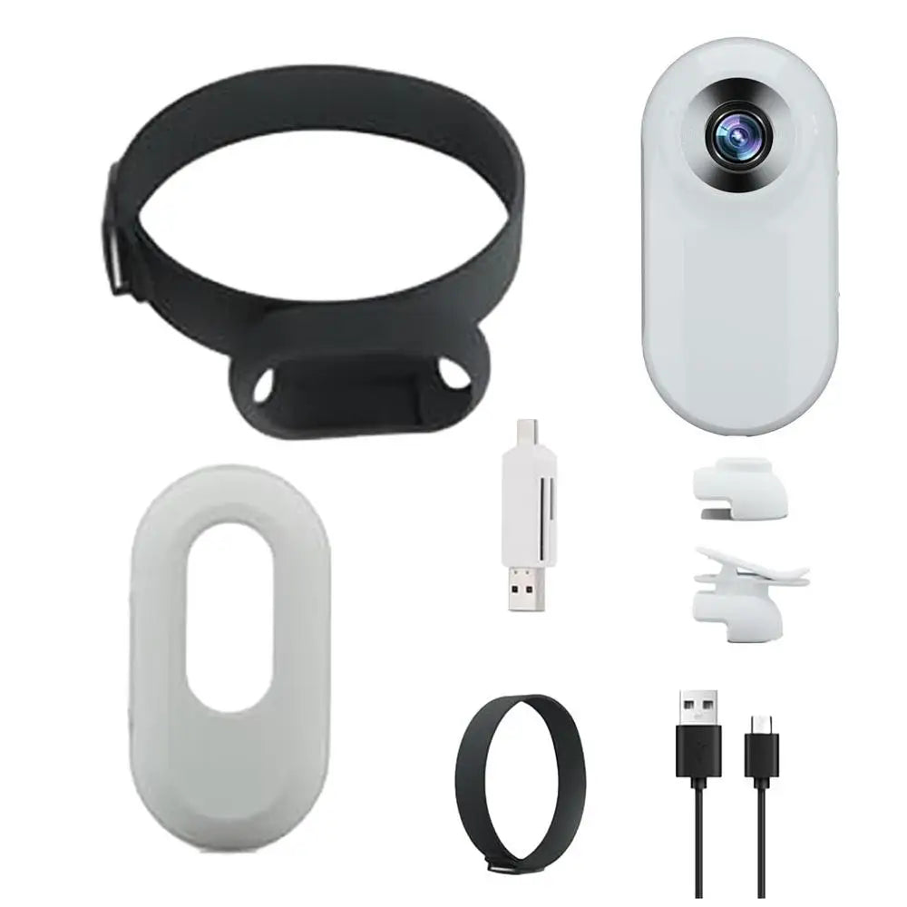 Pet Collar Camera HD 1080P with LCD Display