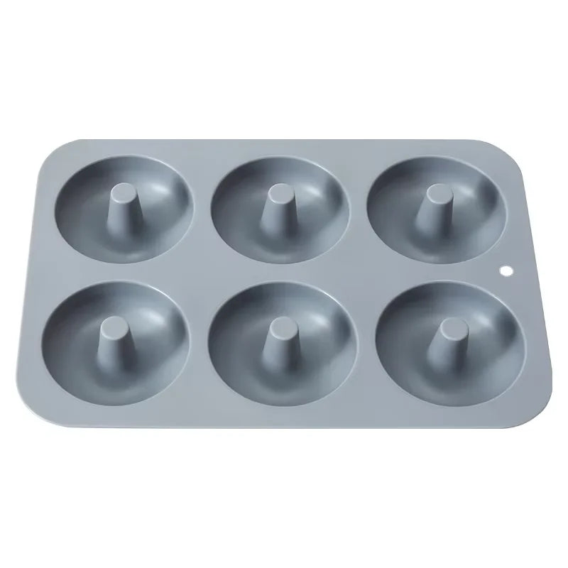 Gray Silicone High Temperature Resistant Cake Pan Cake Mold Muffin Pan Bread Pan