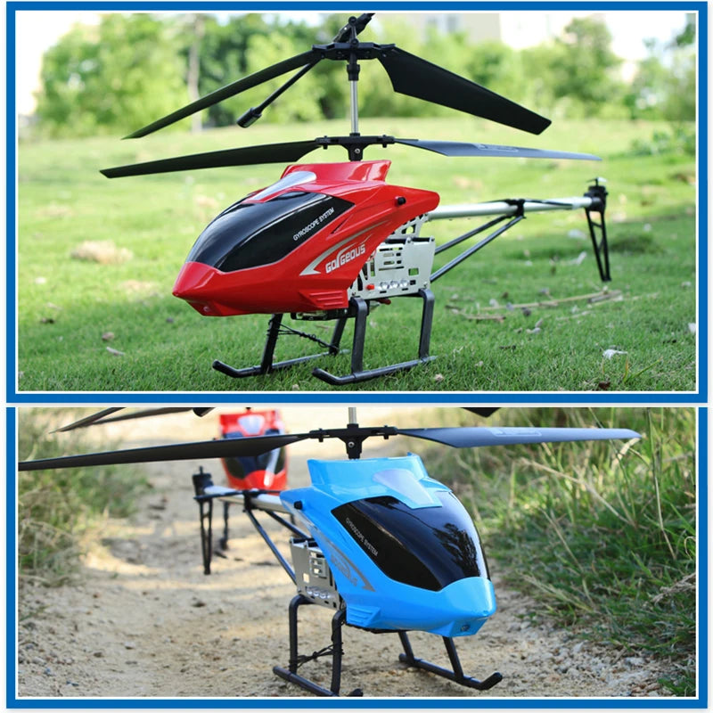 RC Helicopter with Remote Control – 80cm Large Aircraft