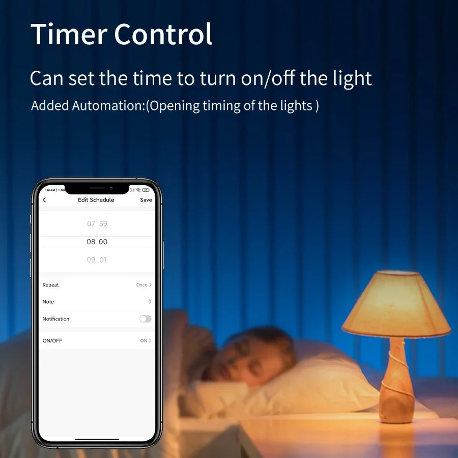 Tuya Smart WiFi LED Bulb – RGB Voice-Controlled Light