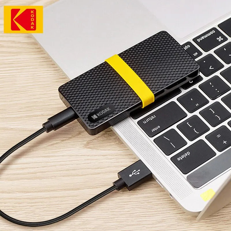 Kodak X200 Portable High-Speed External Solid State Drive