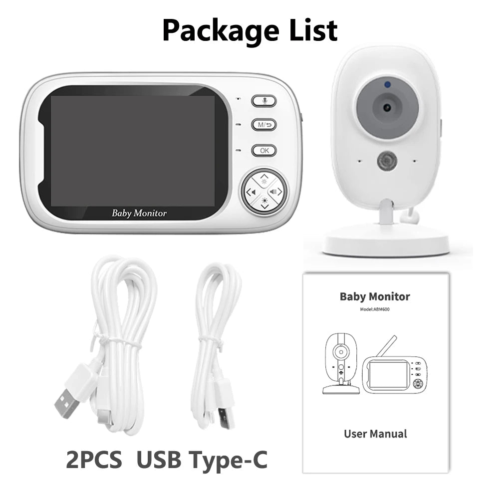 Cdycam New 3.5 inch Wireless Video Baby Monitor