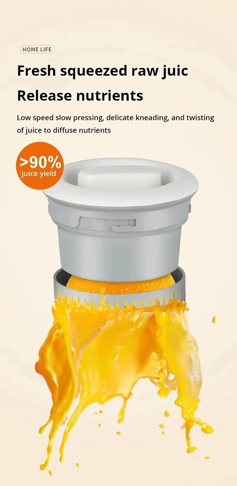 electric juicer rechargeable