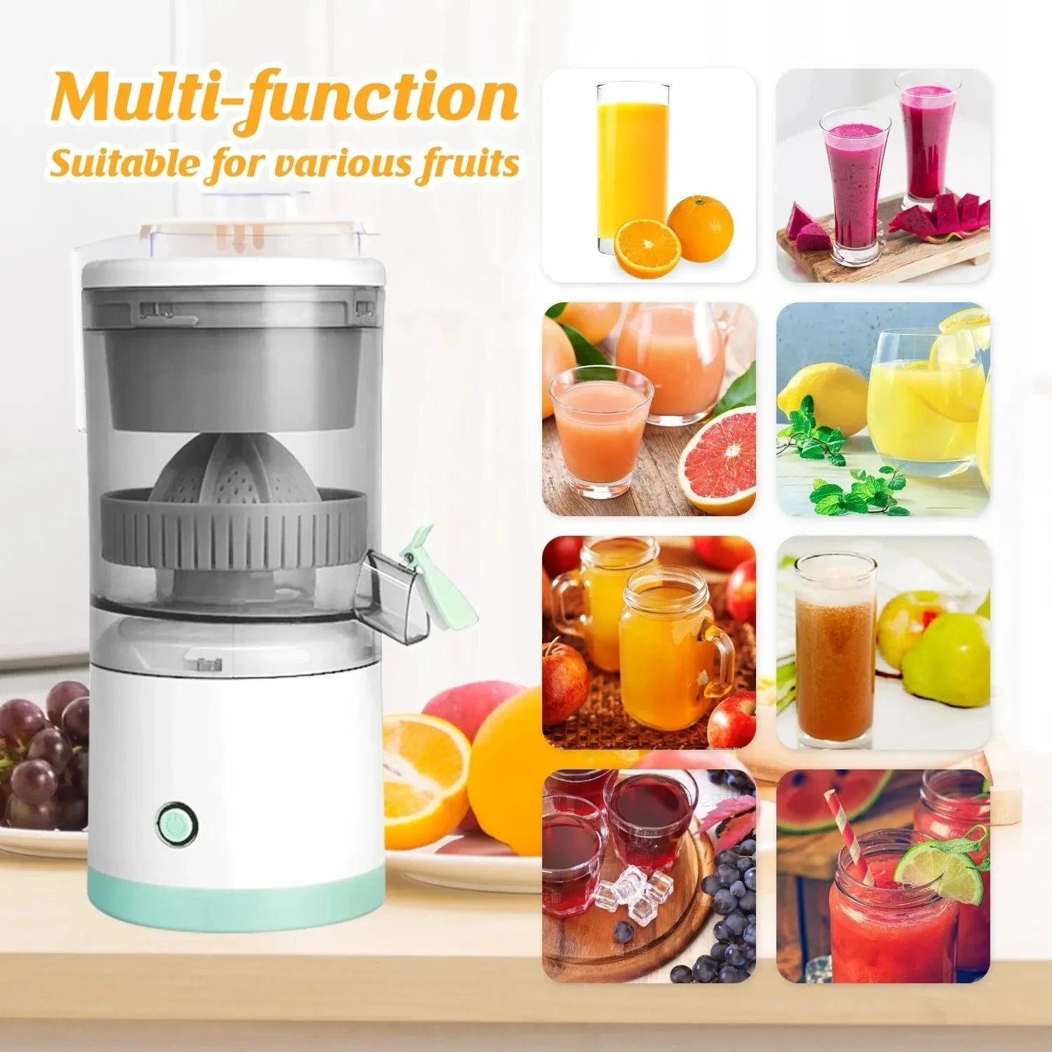 electric juicer rechargeable