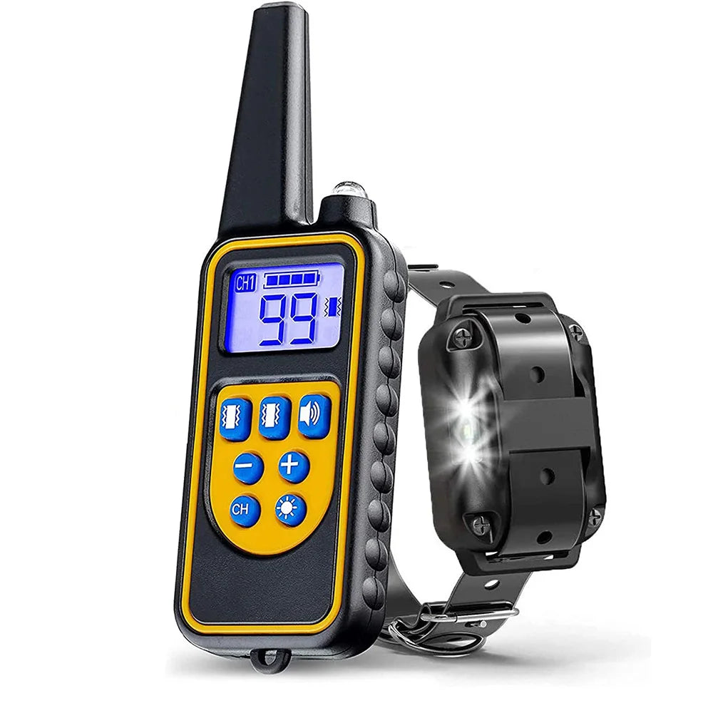 Electric Pet Training Collar with Remote Control