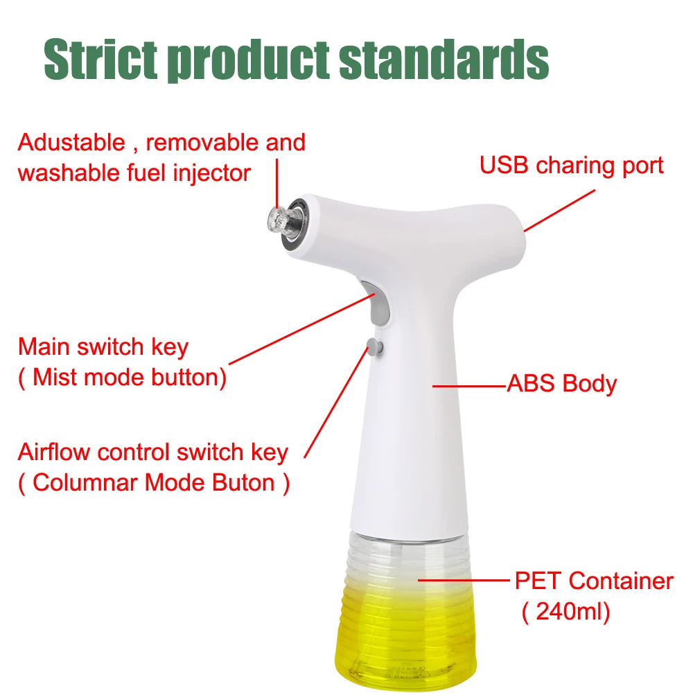 Electric Olive Oil Spray Bottle Dispenser