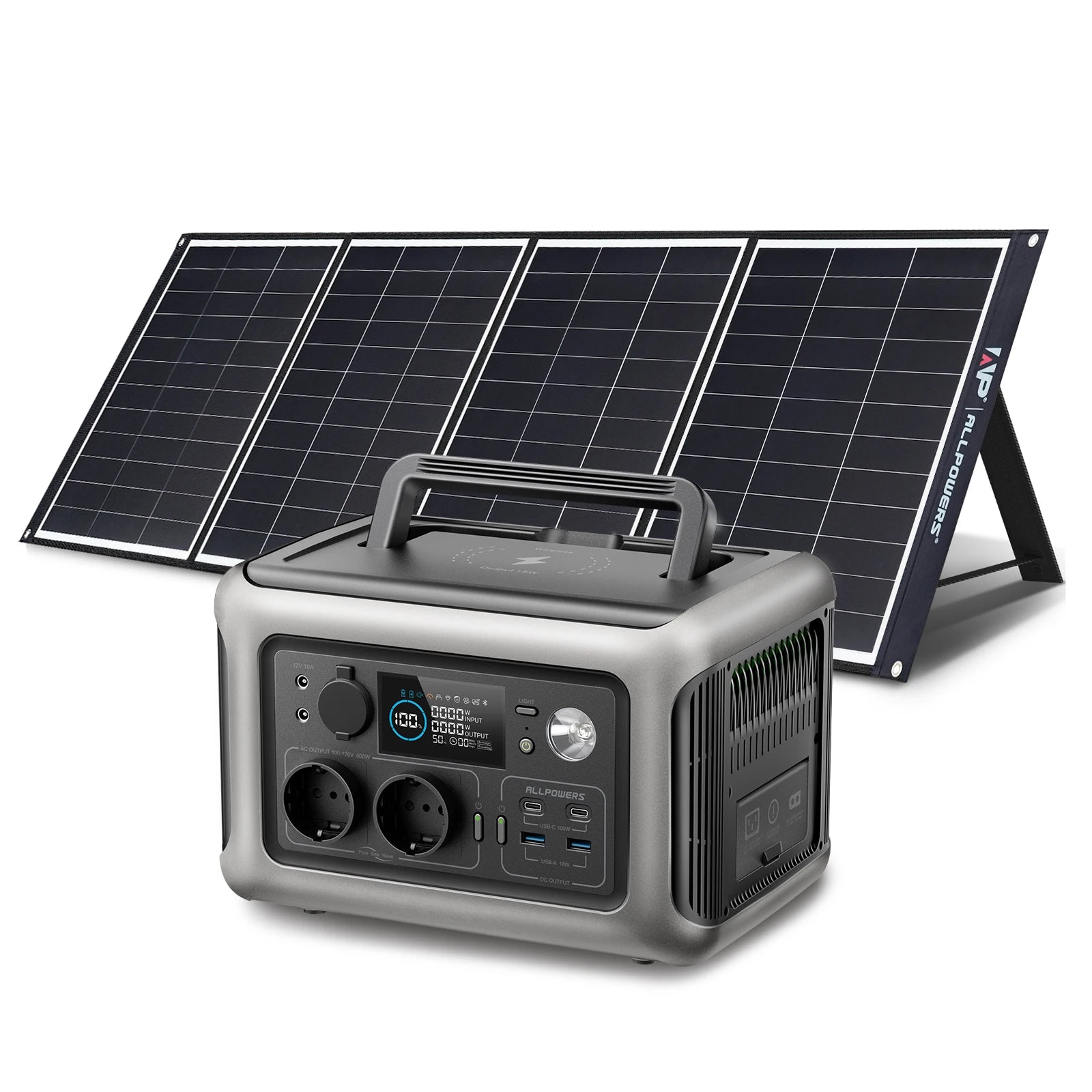 ALLPOWERS R600 Solar Generator with Optional Solar Panel