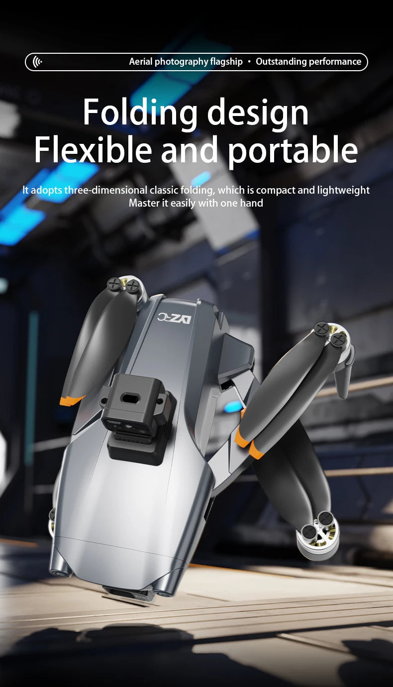 L600 Pro MAX 4K or 8K 3-Axis Gimbal GPS and Obstacle Avoidance 5G WIFI Quadcopter Drone