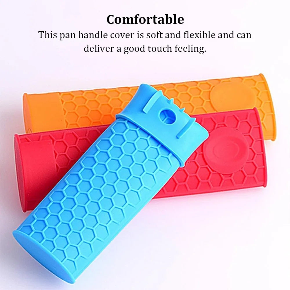 2Pcs Silicone Pot Pan Handle Sleeve
