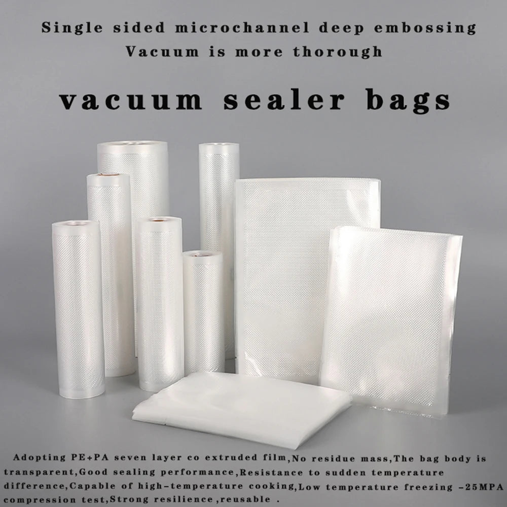 500cm Roll Food Storage Vacuum Bags