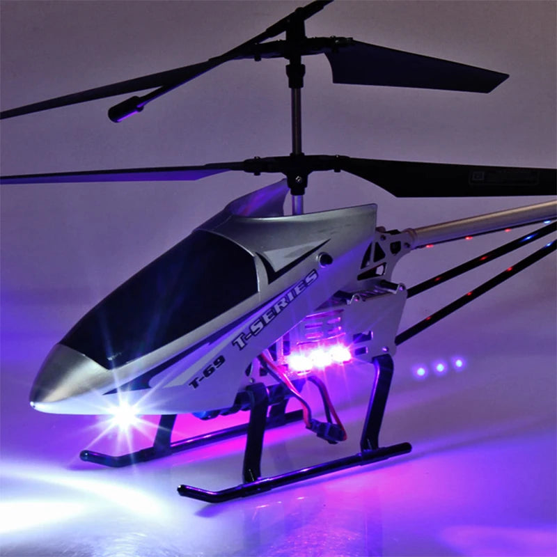 RC Helicopter with Remote Control – 80cm Large Aircraft