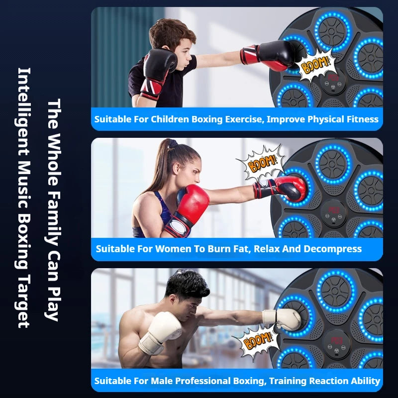 Bluetooth Wall Mounted Music Boxing Trainer