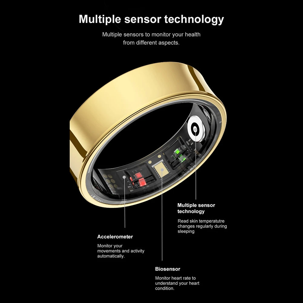 R09 Smart Waterproof Health Fitness Ring