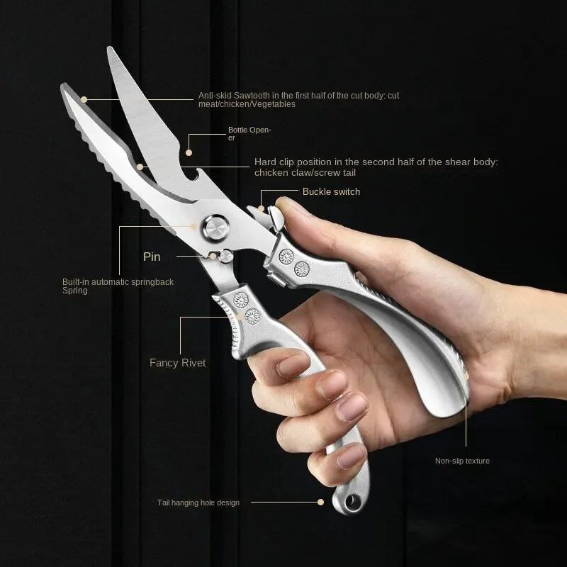 Kitchen Multifunctional Strong Scissors