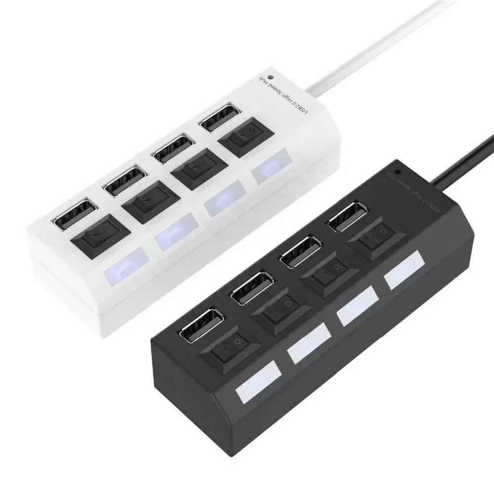 USB HUB 4/7 Port Multiple Expander with ON/OFF Switch