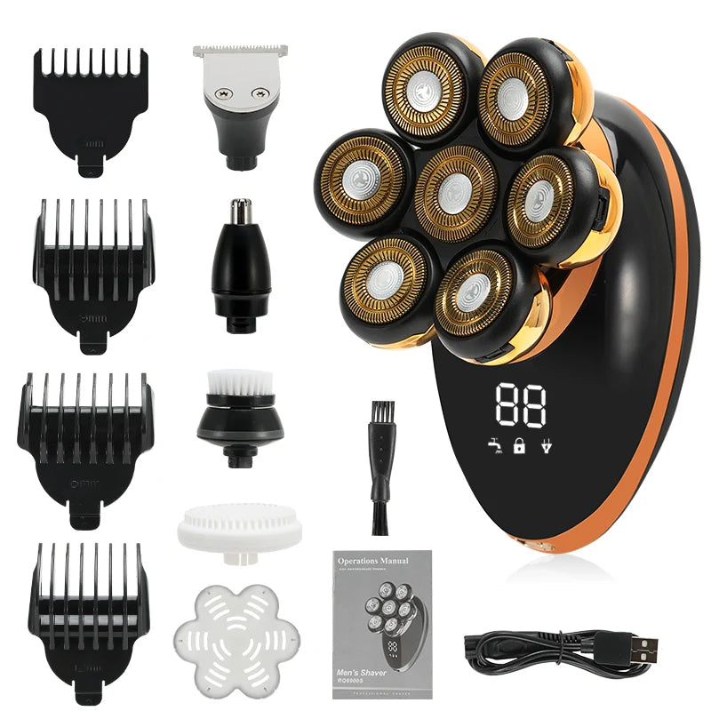 Men 7D Floating Electric Shaver