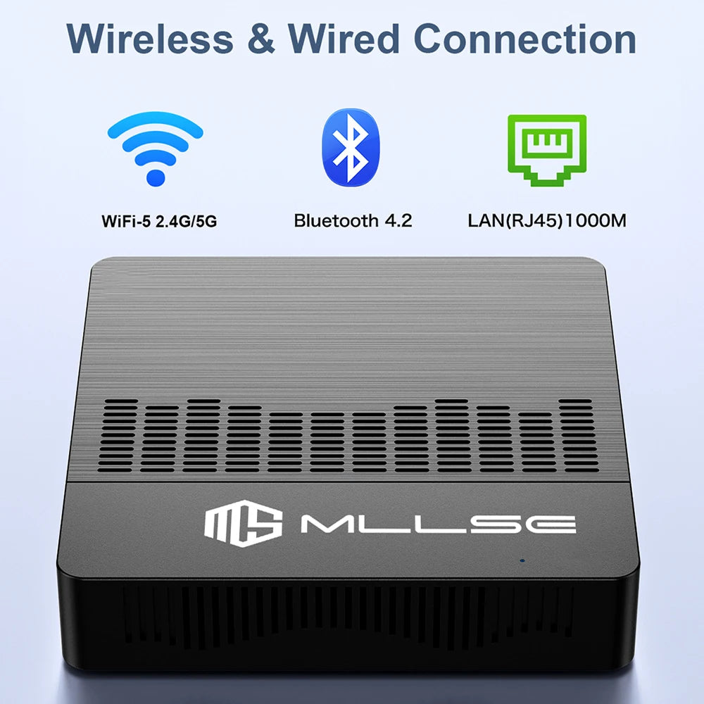 MLLSE Mini PC M2 Air Intel N4000 Windows 11