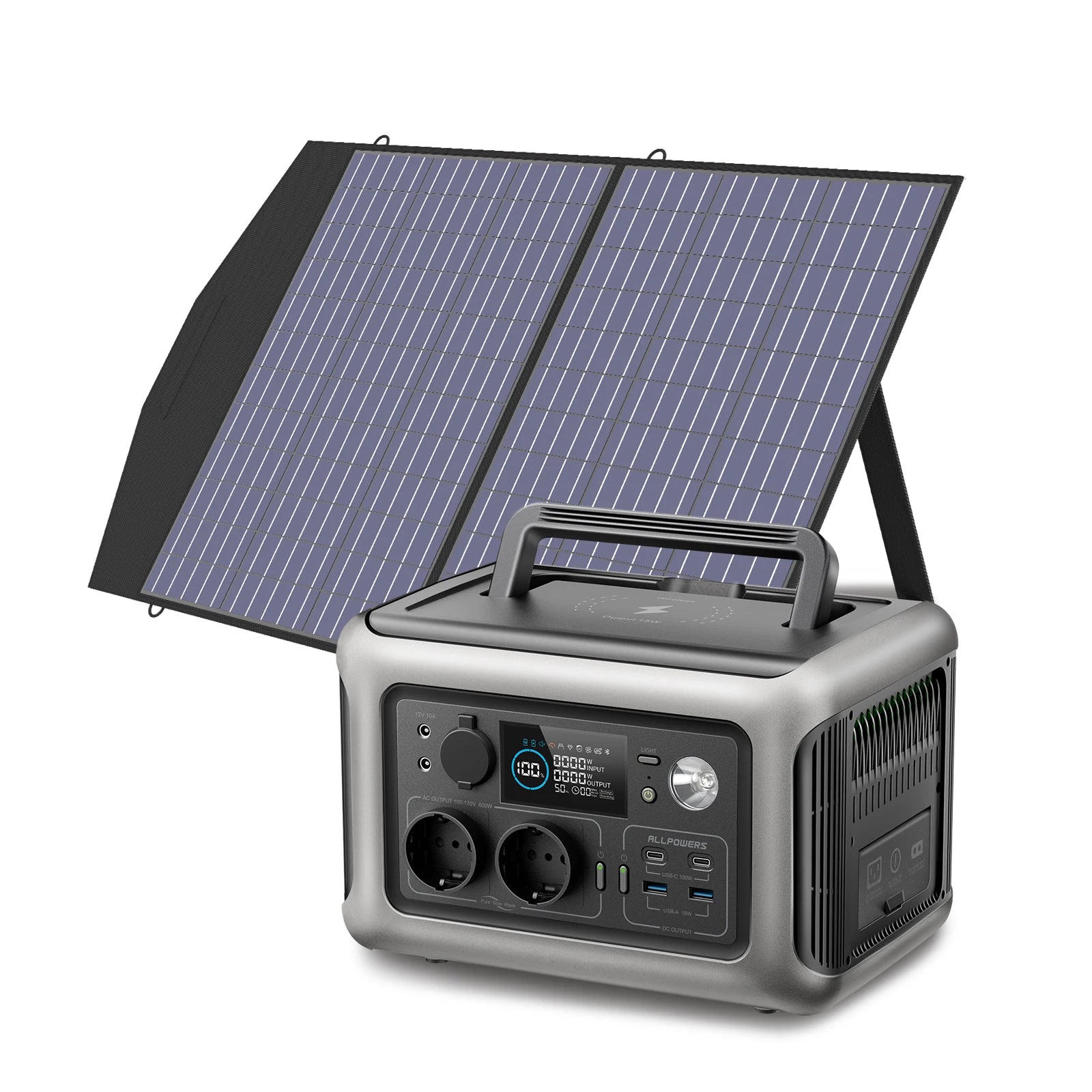 ALLPOWERS R600 Solar Generator with Optional Solar Panel