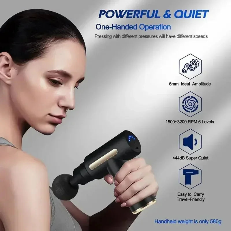 Portable Fascial Massage Gun