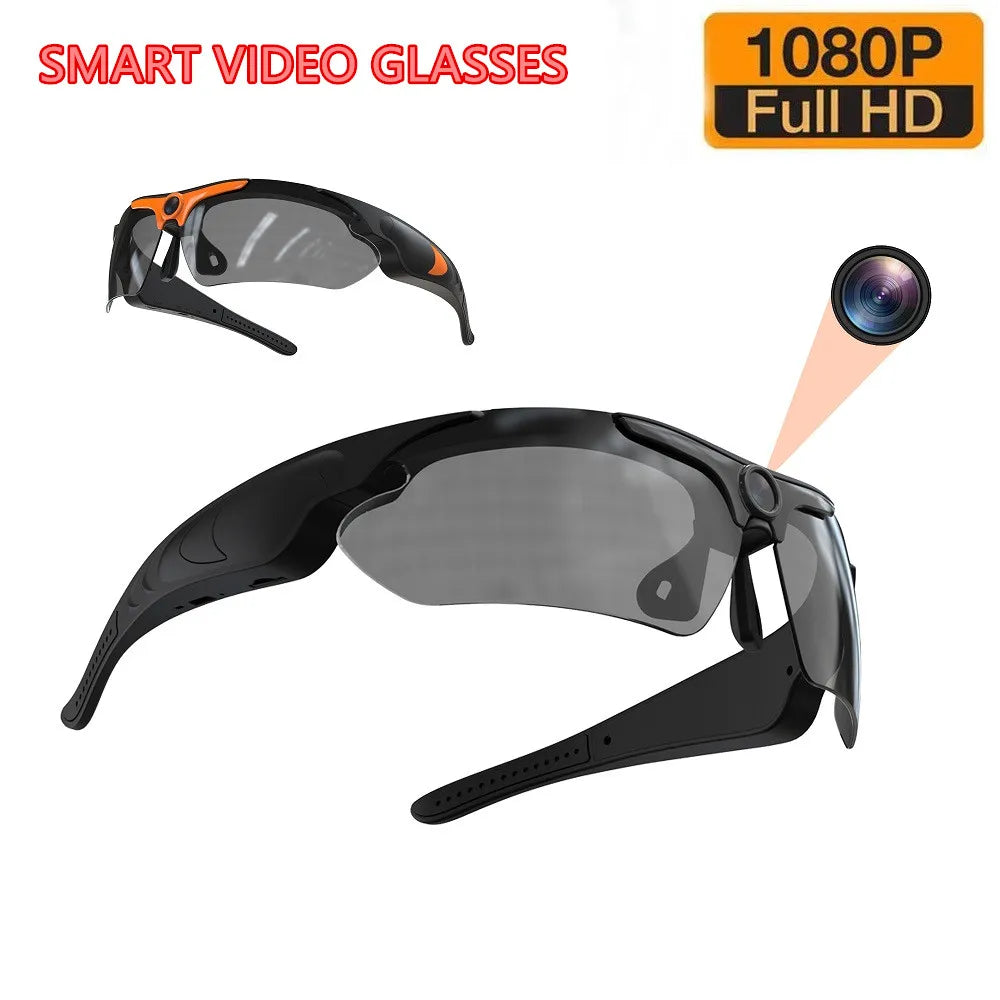 Polarized Lens Sports Sunglasses with HD Camera and Video Recording