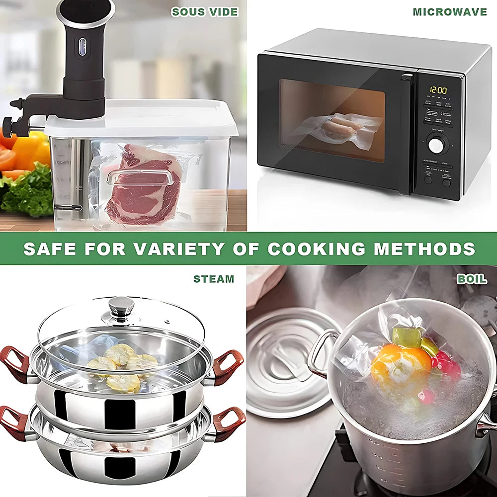 500cm Roll Food Storage Vacuum Bags