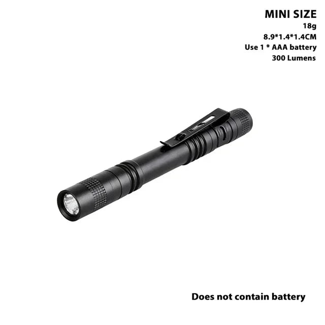 Mini LED Flashlight Pocket Pen Light