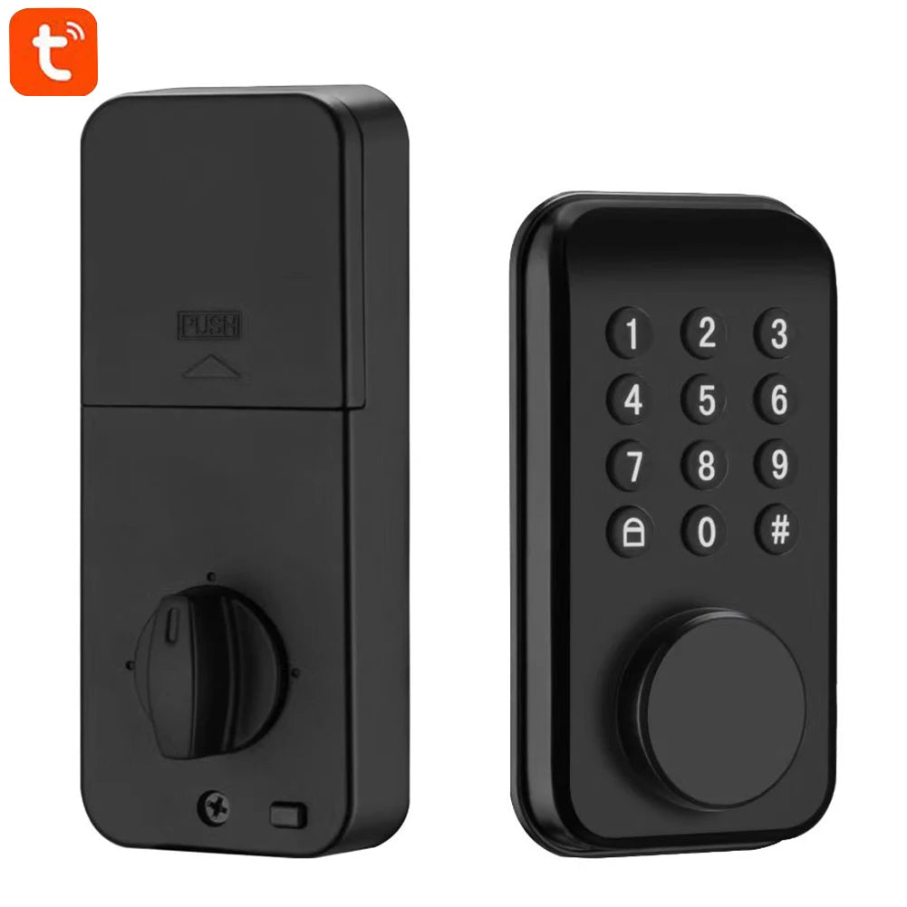 Tuya Smart Door Lock with Fingerprint, Keypad & Bluetooth Control