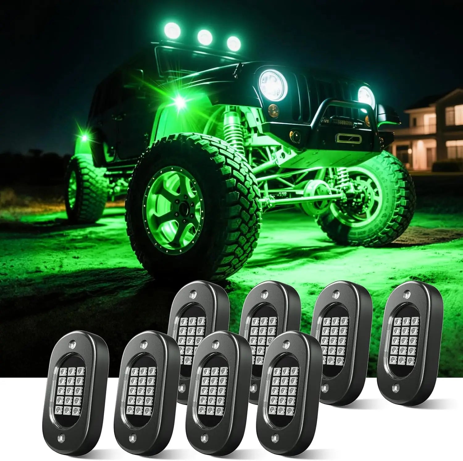 RGB LED Neon Car Underglow Chassis Lights with Music Sync