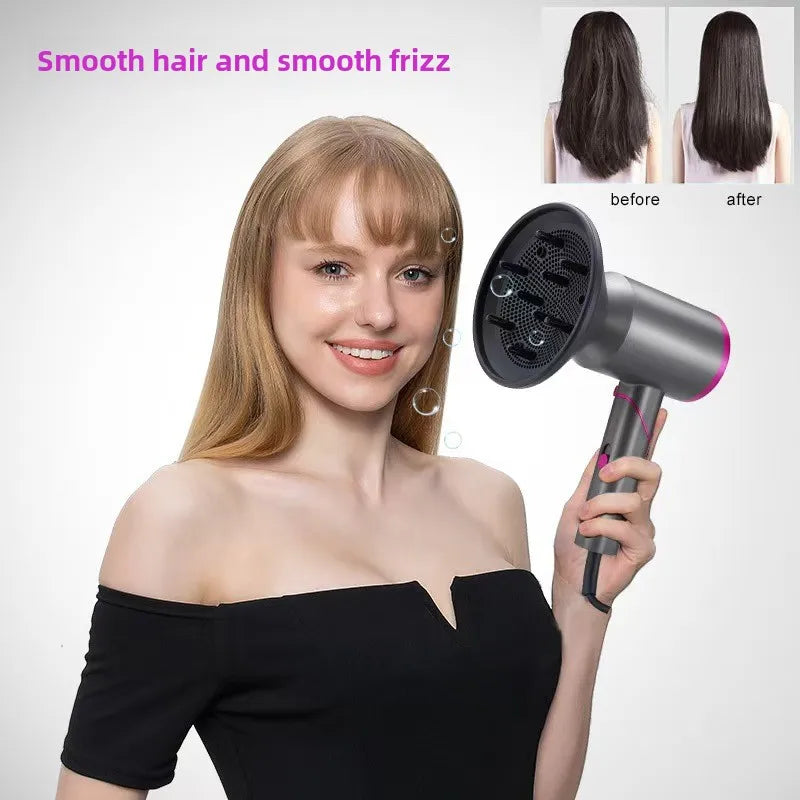 Negative ion blower with Foldable Handle Fast Drying Low Noise Blow Dryer