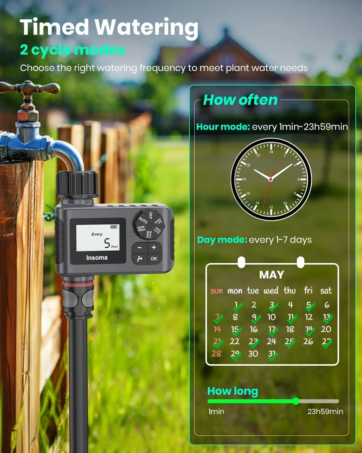 Programmable Hose Faucet Timer