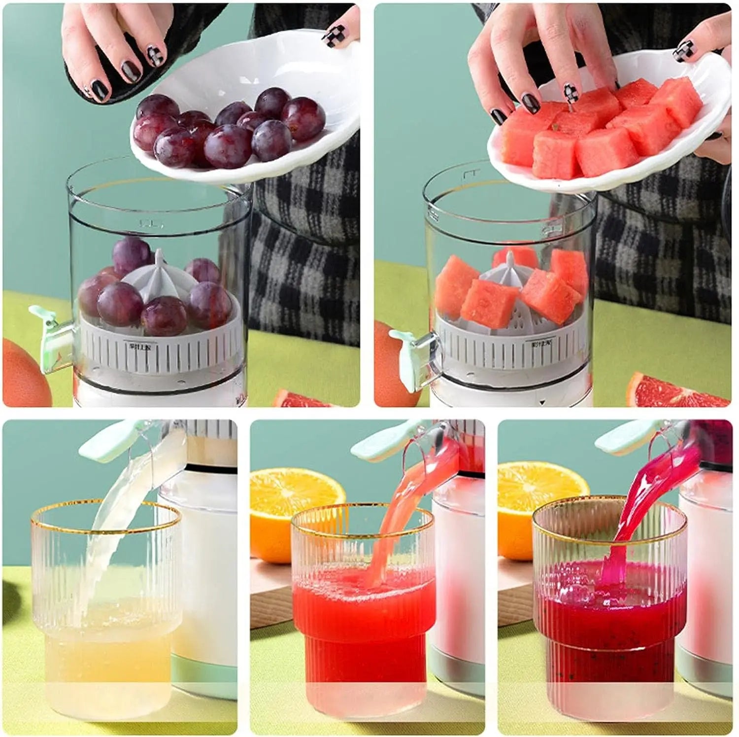 electric juicer rechargeable
