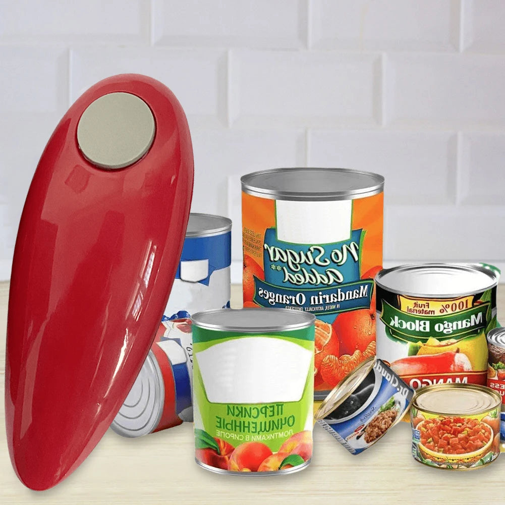 Electric Jar Opener – One Touch Automatic Bottle & Tin Opener