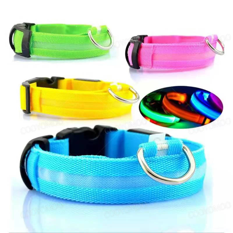 3 Modes Dog Luminous LED USB Charging Collar