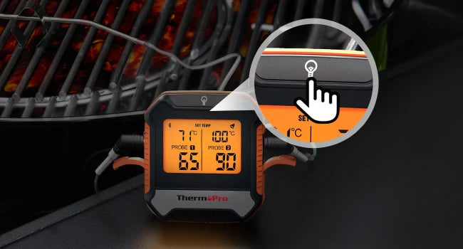 ThermoPro TP904 Bluetooth Wireless 135M Dual Probes Digital Meat Thermometer with Alarm Timer