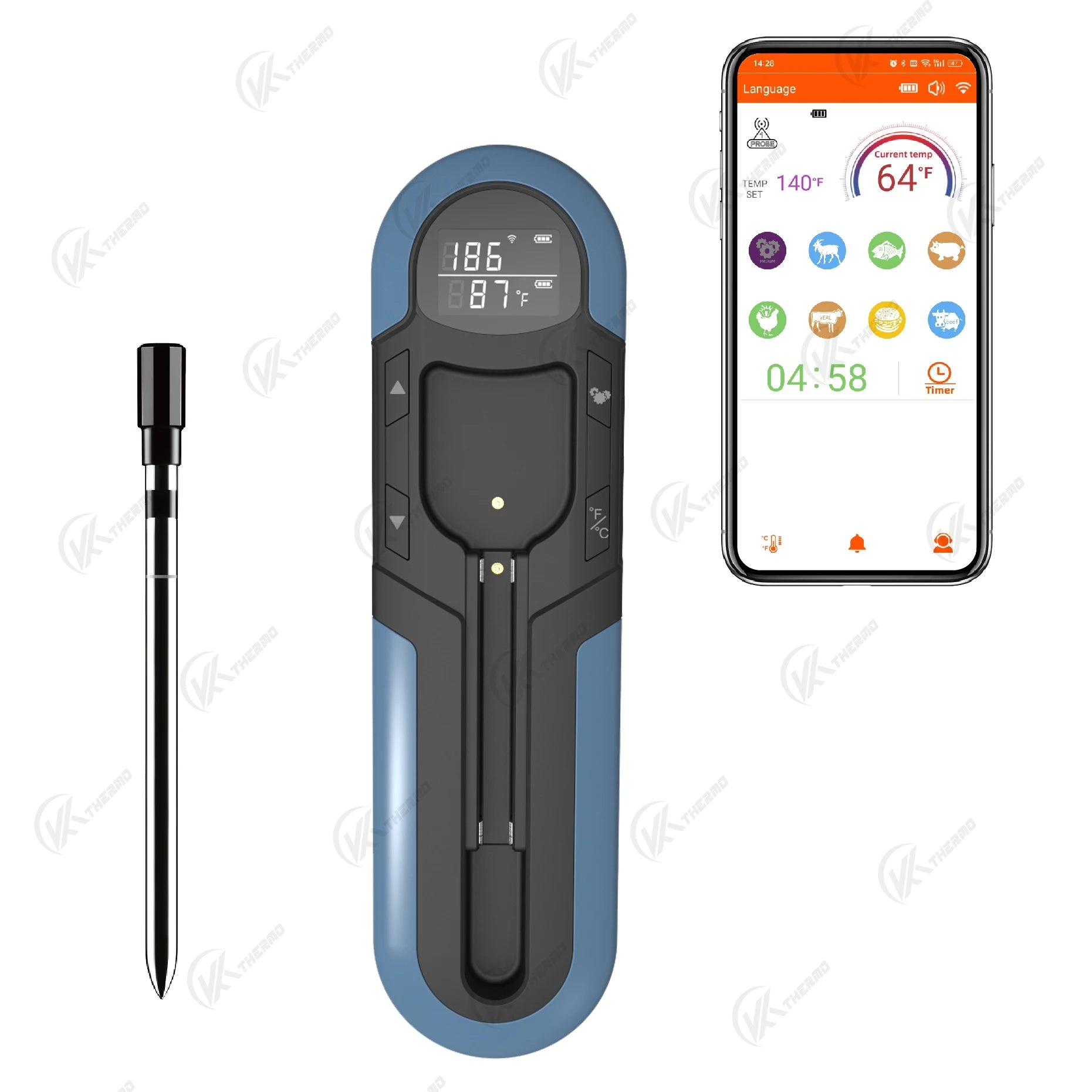 Wireless Cooking Thermometer