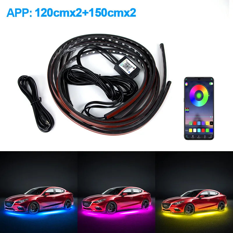 Car Flexible Underglow Strip Light