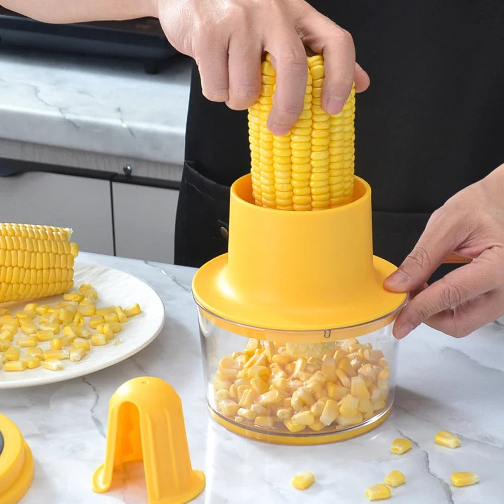 4 In 1 Corn Husker Corn Sheller Corn Cob Cutter Corn Thresher Garlic Grinder