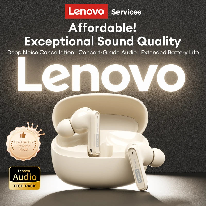 Lenovo LE216 Bluetooth 6.0 In-Ear Earphones Active Noise Cancellation Earbuds