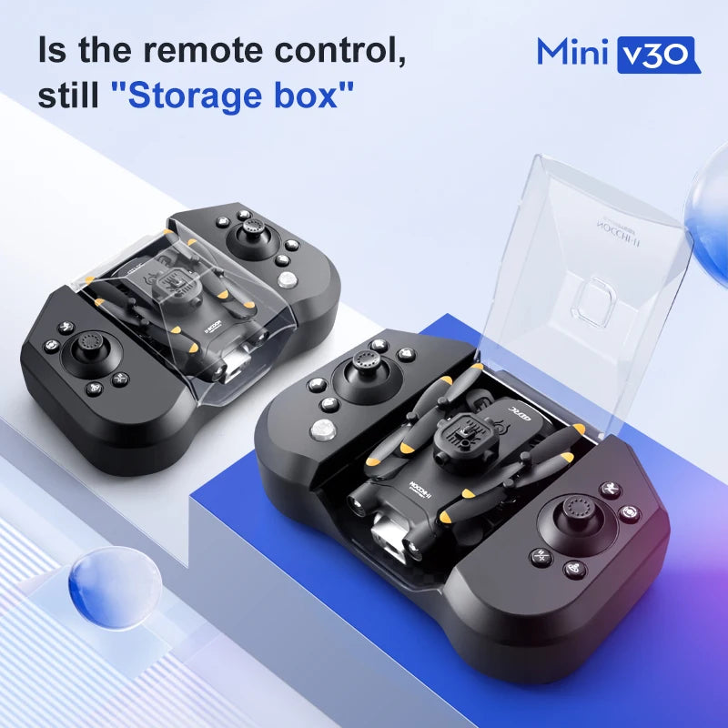 4D-V30 Mini Drone with HD 4K or 1080P Camera Five-sided Obstacle Avoidance Quadcopter