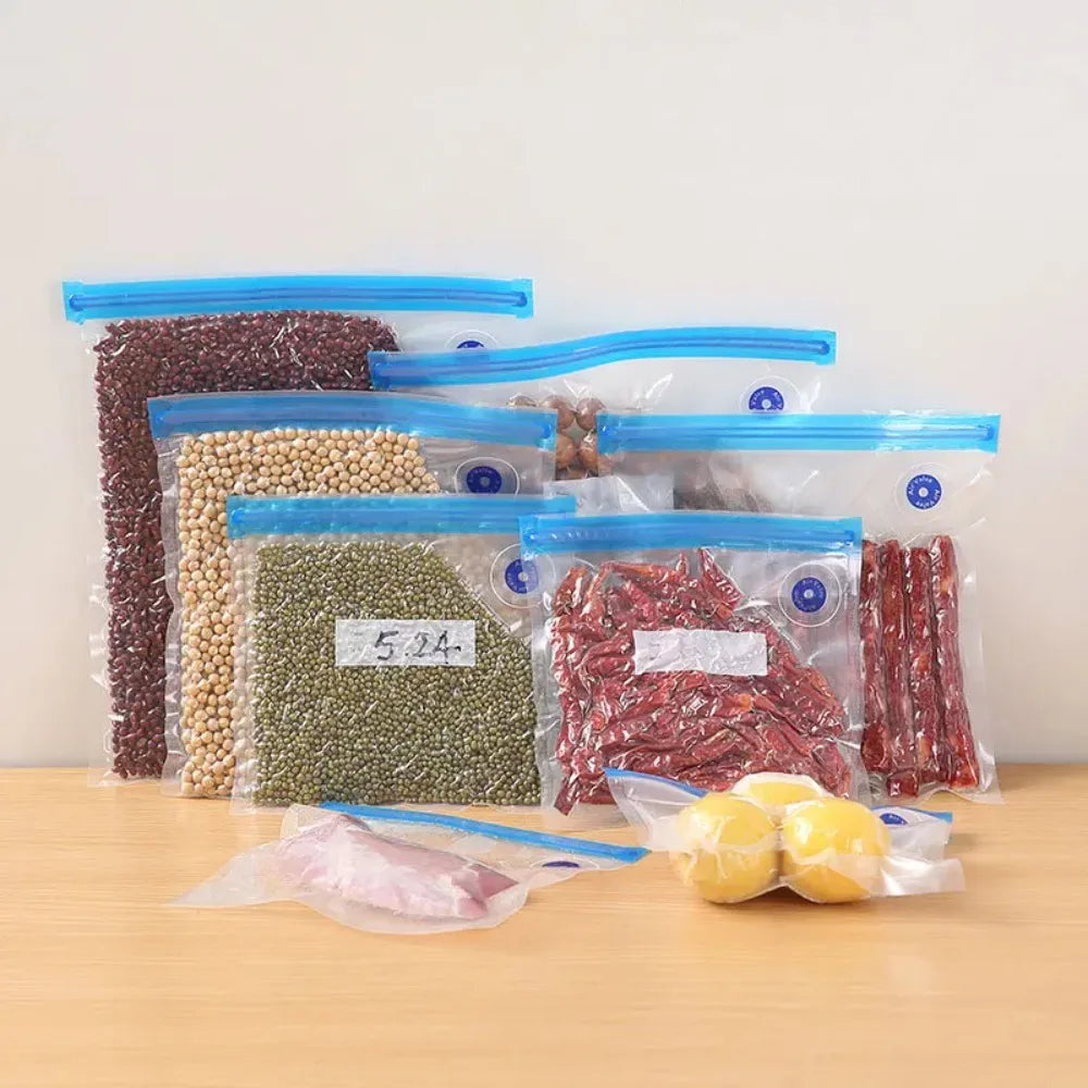 Vacuum Sealed Food storage with Air Valve