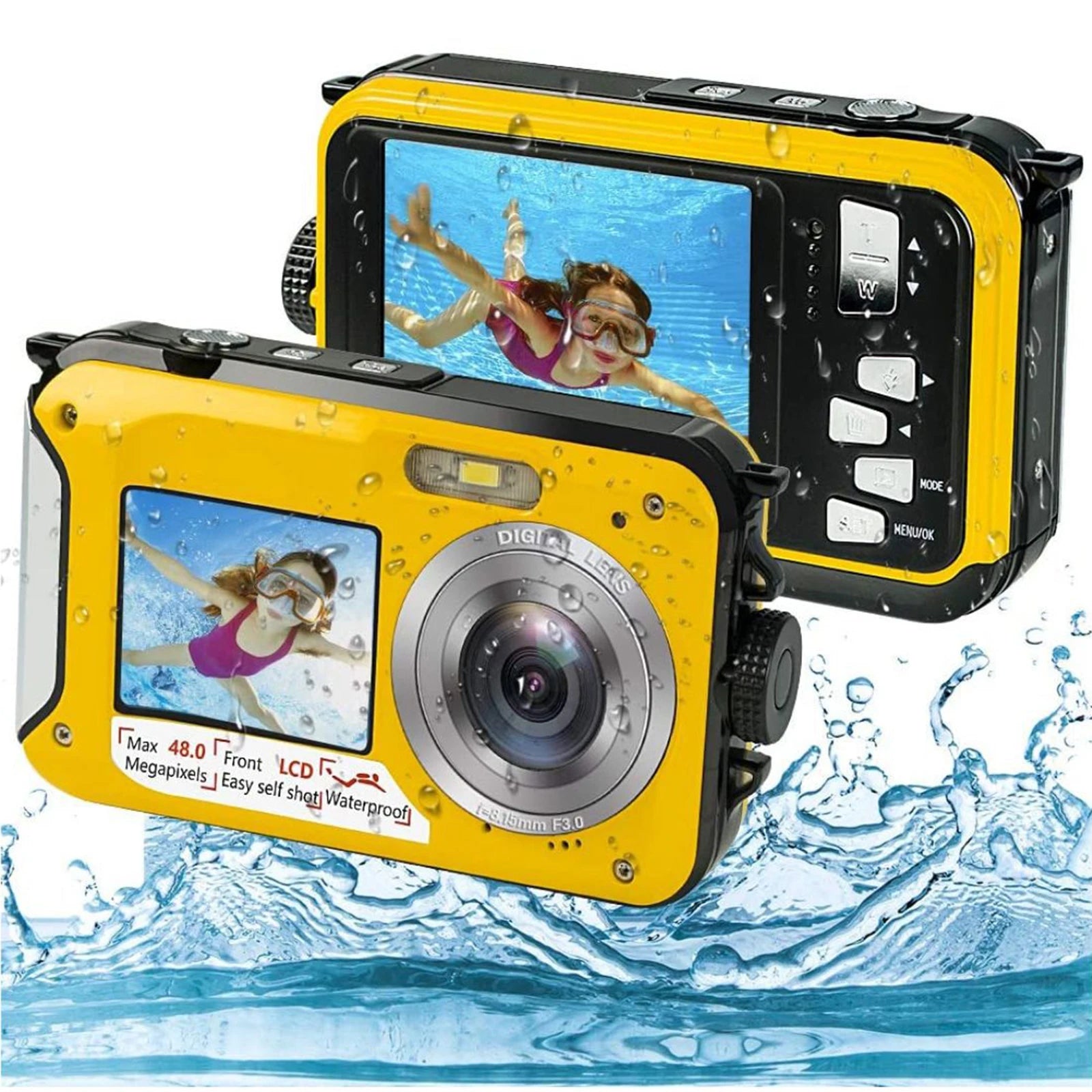 Automatic Flash Underwater Camcorder