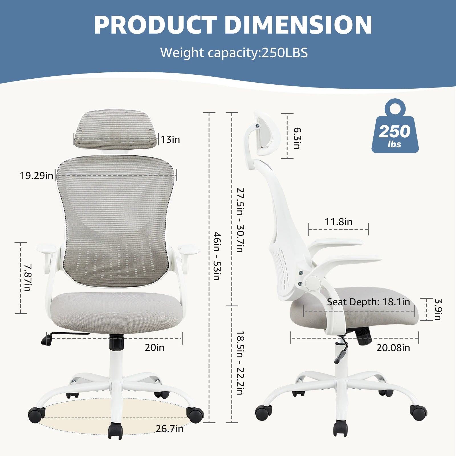 JHK Mesh Office Chair