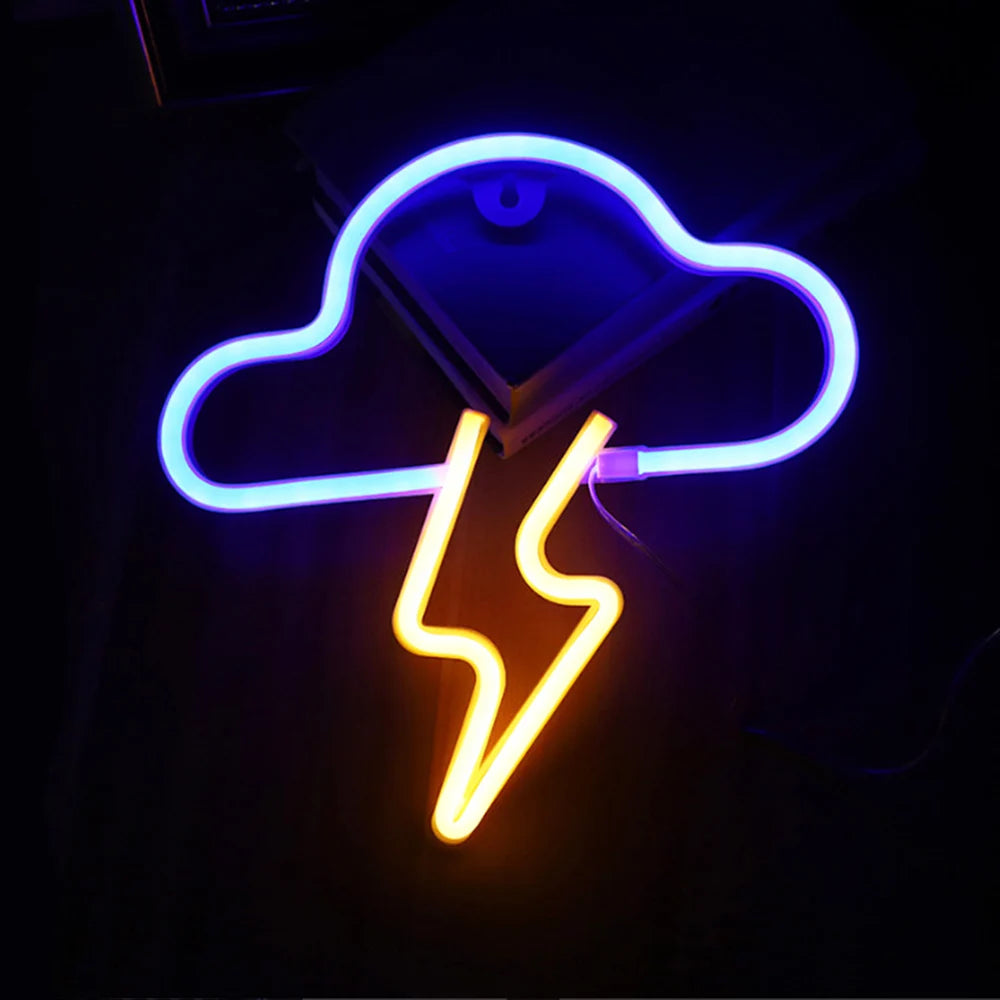 USB/Battery LED Neon Light Wall Art